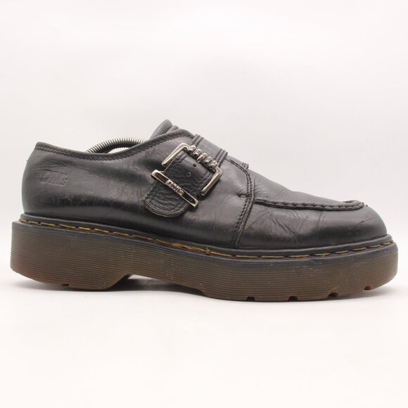 Dr. Martens Other - Dr. Doc Martens 8690 Men's Size UK 11 Black Leather Made In England Monk Strap